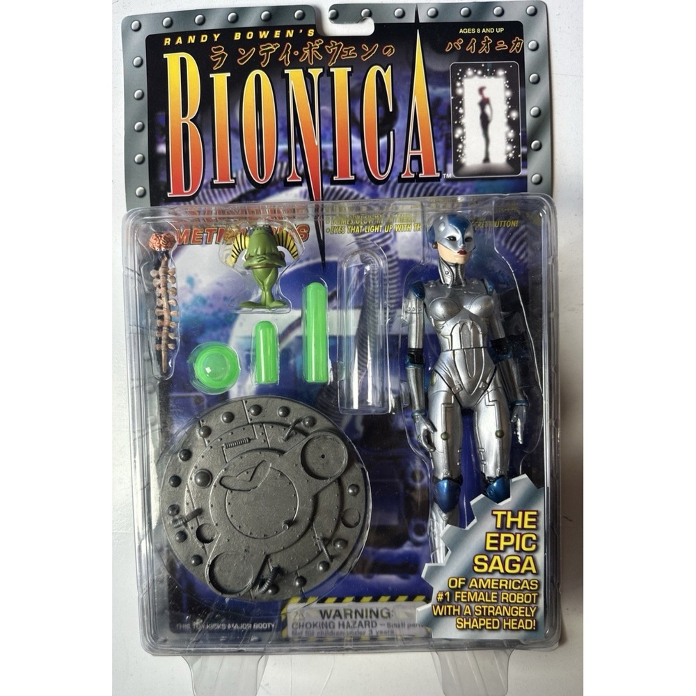 Bionica Bride of Metropolis Action Figure 1999 RANDY BOWEN Marvel MOC #2 (47D)